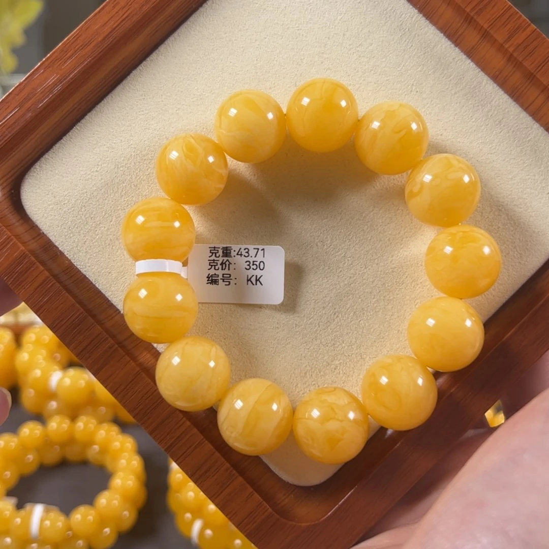裸石蜜蜡未镶嵌18mm焦皮满蜡鸡油红kk