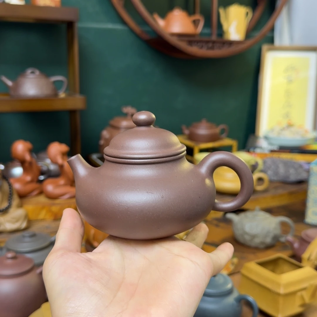 追***梦容天壶，全手工制作，原矿底槽清，230cc