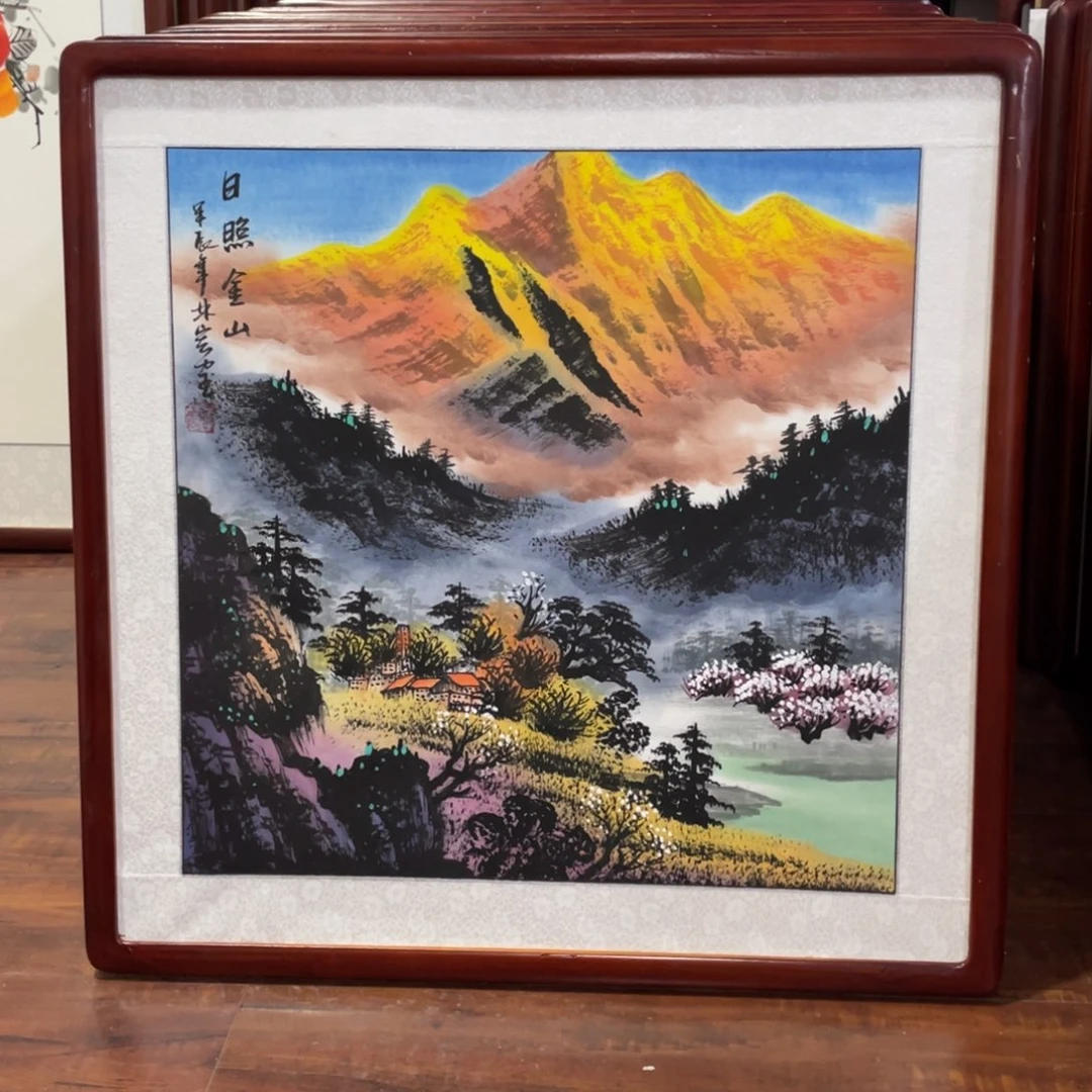 国画带框尺寸63*63厘米