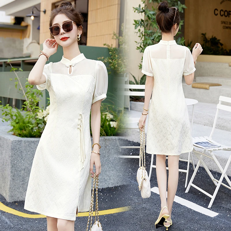 2328 桂桂家四季美衣 每日上新 时尚气质显瘦连衣裙 2328LYQ