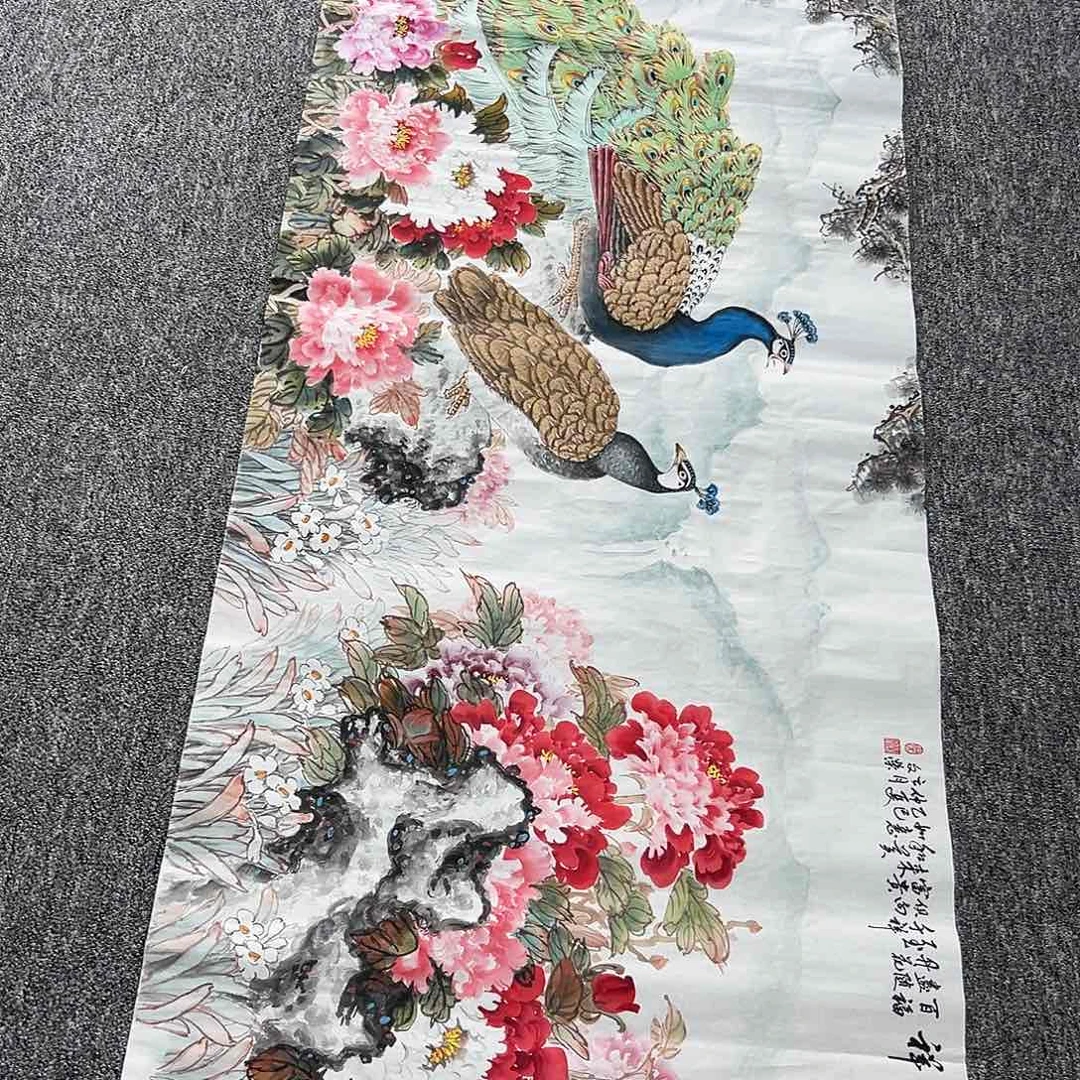 国画国画作品纯手绘