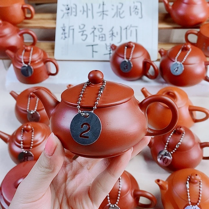 潮州朱泥壶明炉110