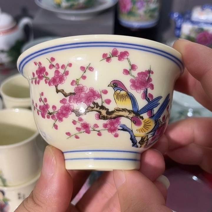 摆件景德镇陶瓷主人杯122334