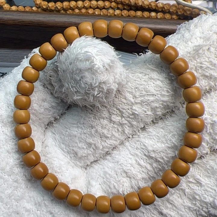 橄榄核吊坠老挝核尖单圈5.9mm