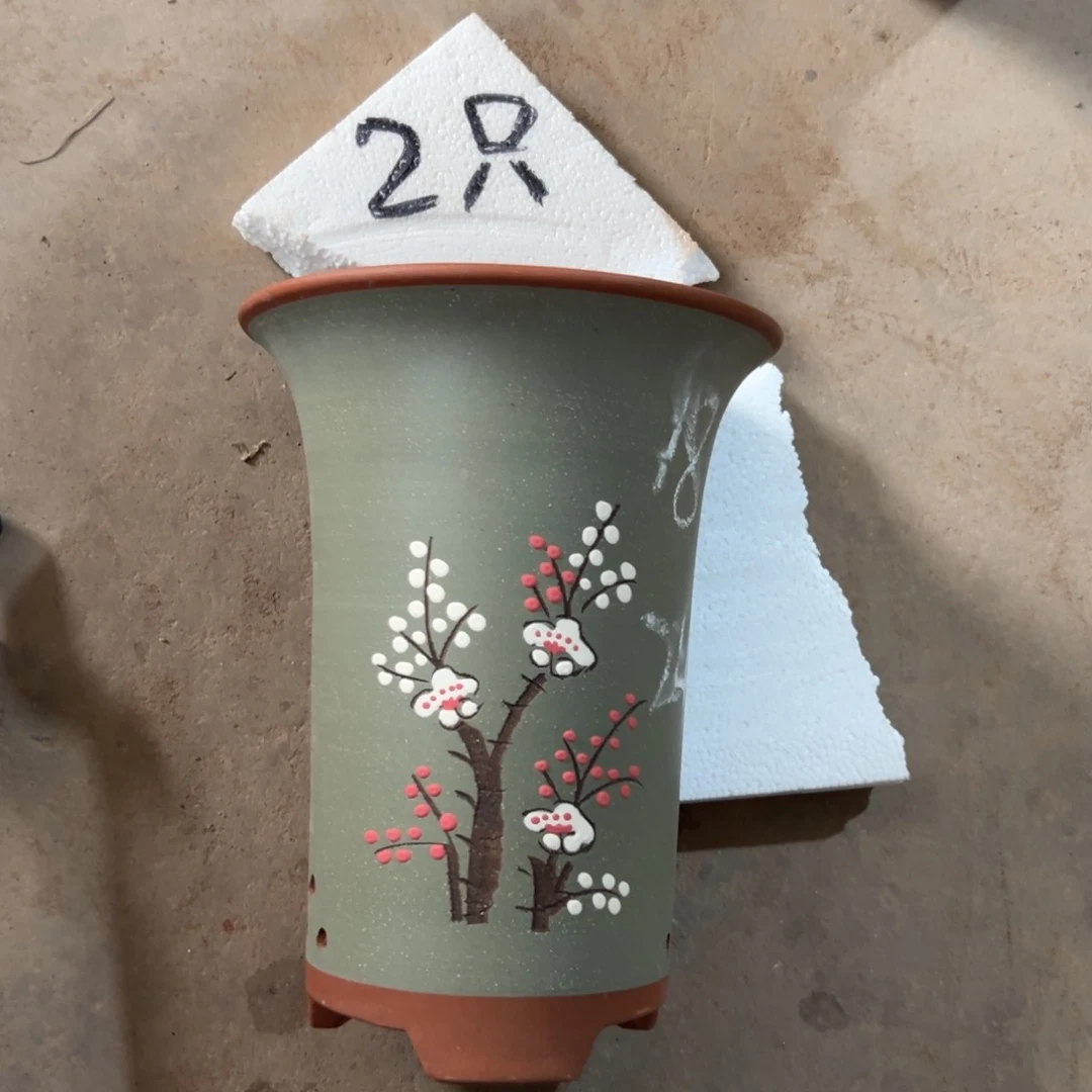 宜兴川阁紫砂花盆