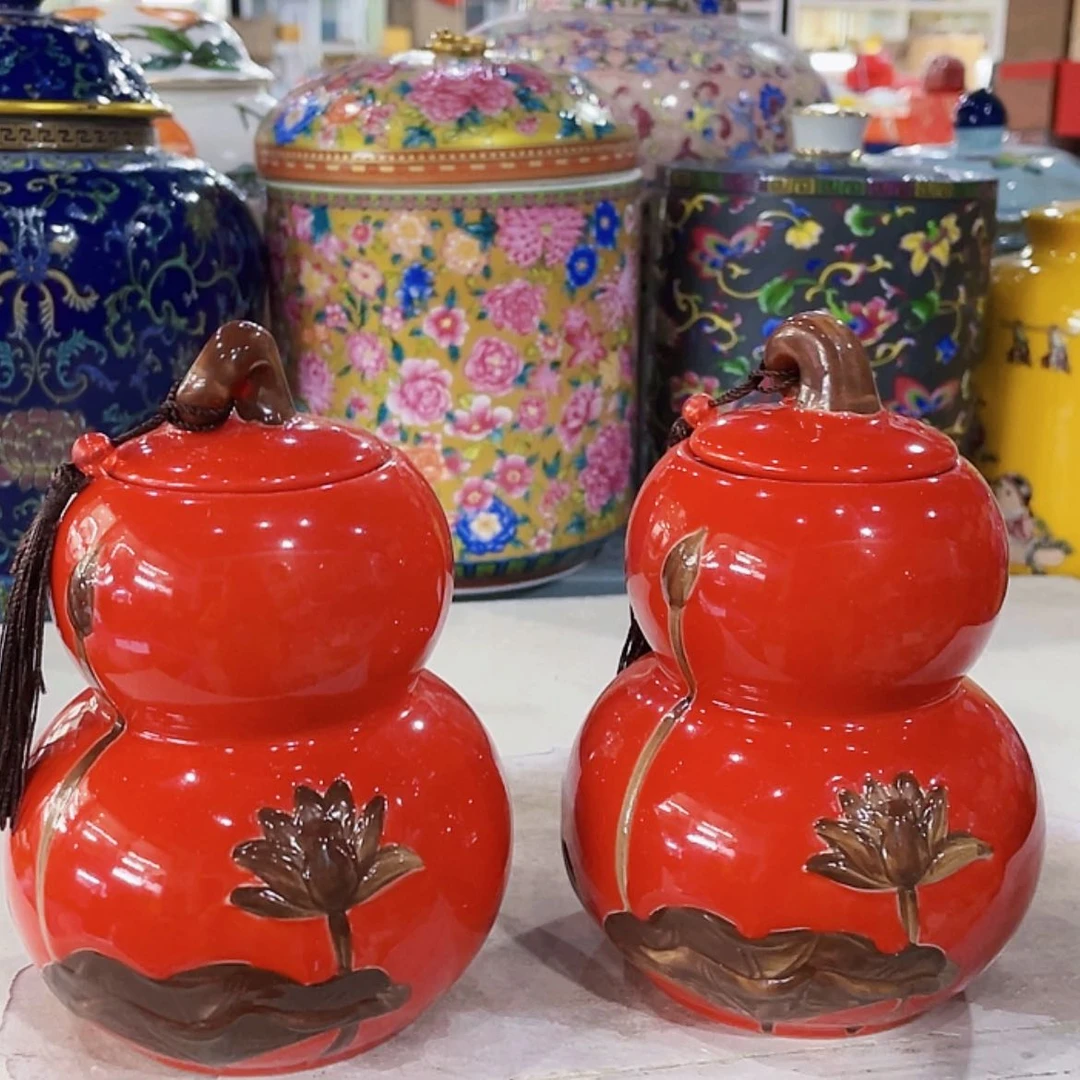 【闪购商品】罐陶瓷茶叶罐密封罐