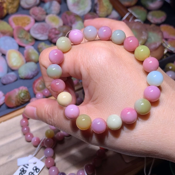 玛瑙/玉髓未镶嵌手链盐源玛瑙
