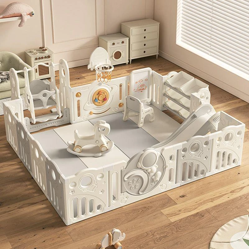 乌市发货新疆包邮围栏婴儿防护栏游戏宝宝爬爬垫儿童地上室内家用