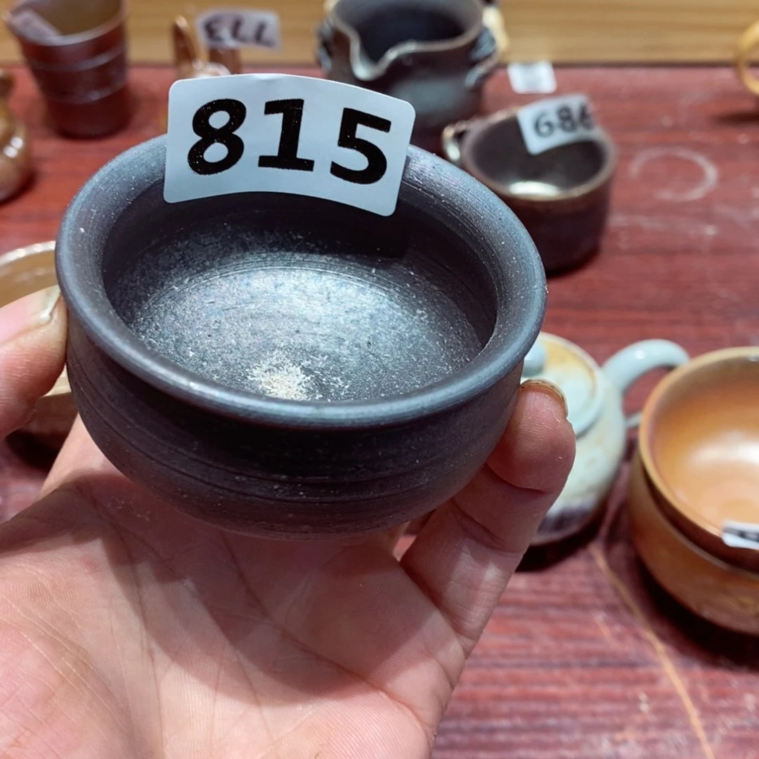 柴烧茶具陶瓷杯子