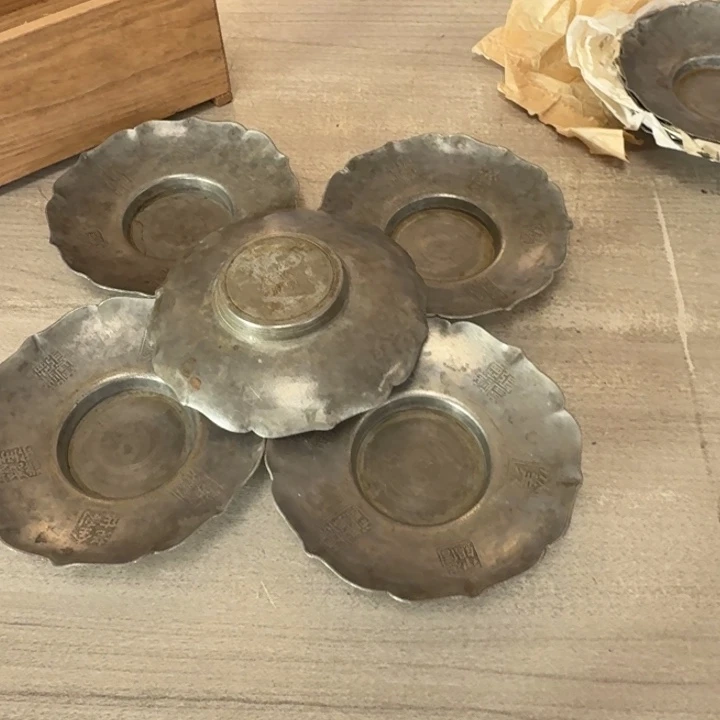 瓷片茶道具工艺品