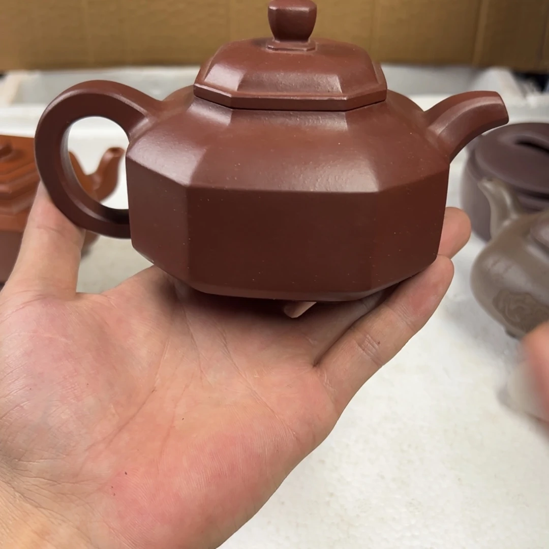 茶壶紫砂宜兴原矿紫砂壶350毫升容量