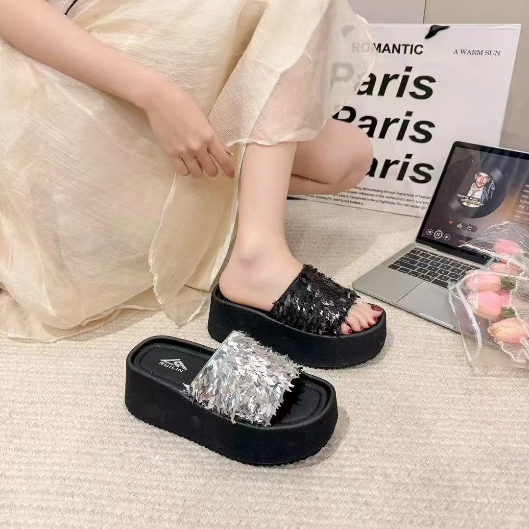 8002厚底办拖凉鞋网红时尚外穿