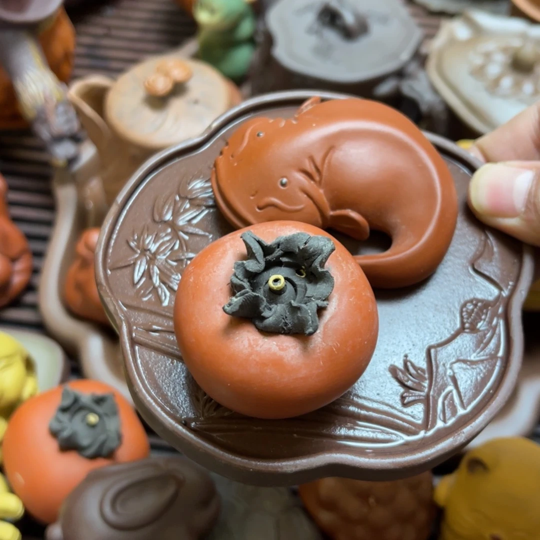 紫砂茶宠紫砂瑕疵