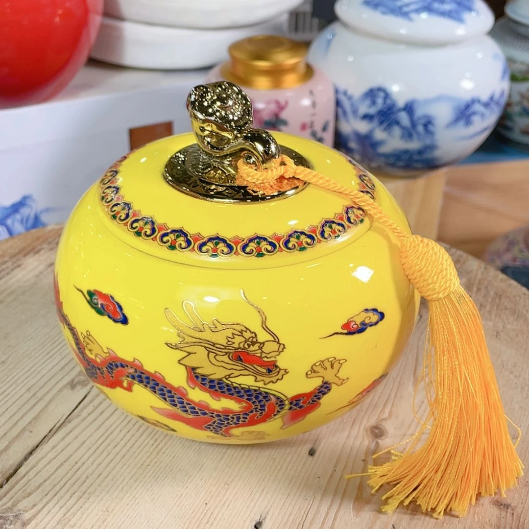 【闪购商品】罐陶瓷茶叶罐密封罐