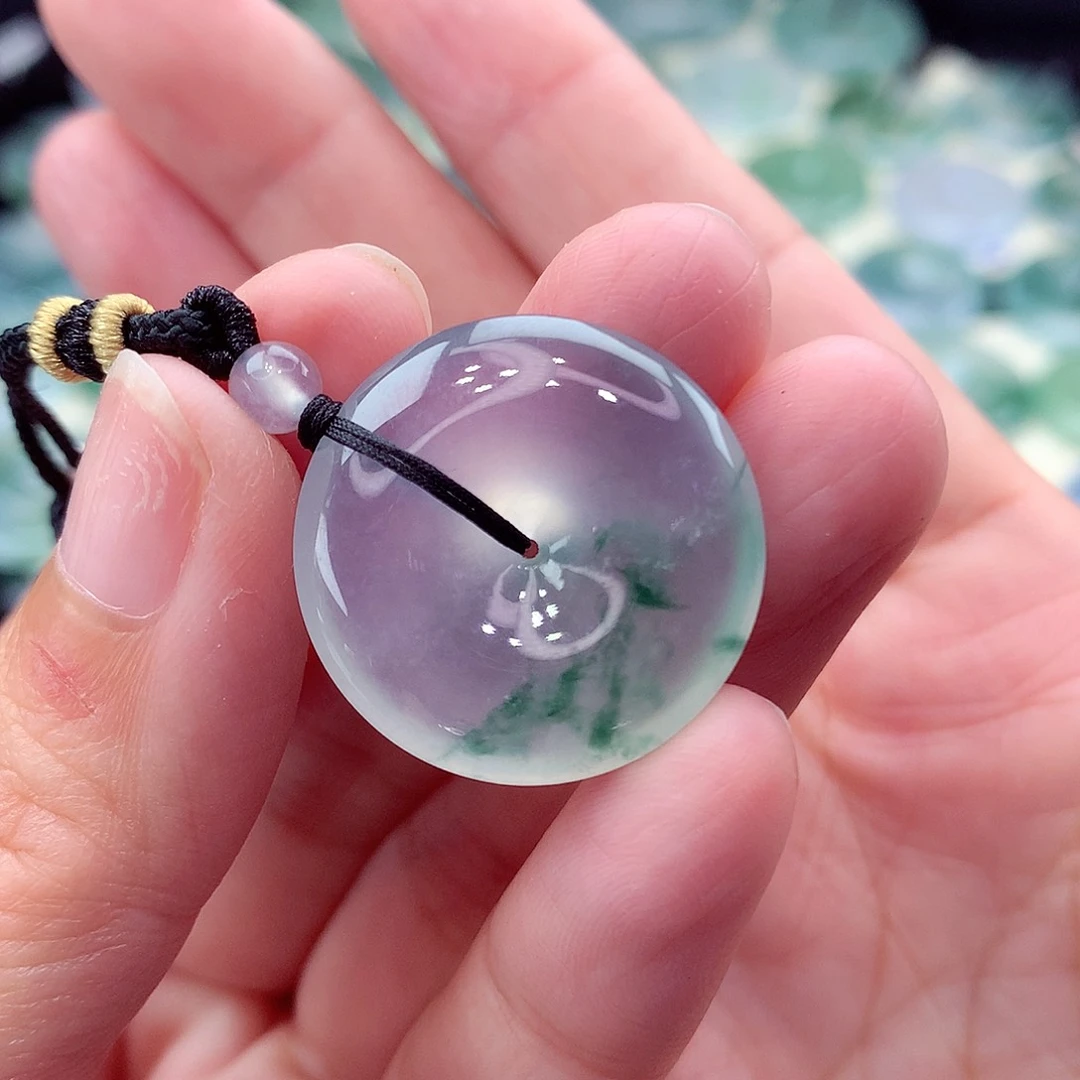 颈饰未镶嵌翡翠编号63-尺寸23/5.7