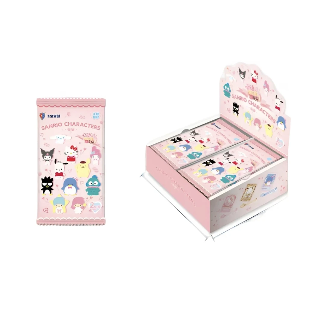 Q 【玩法】卡宝文创三丽鸥家族第五弹2米包收藏卡牌-默认代拆