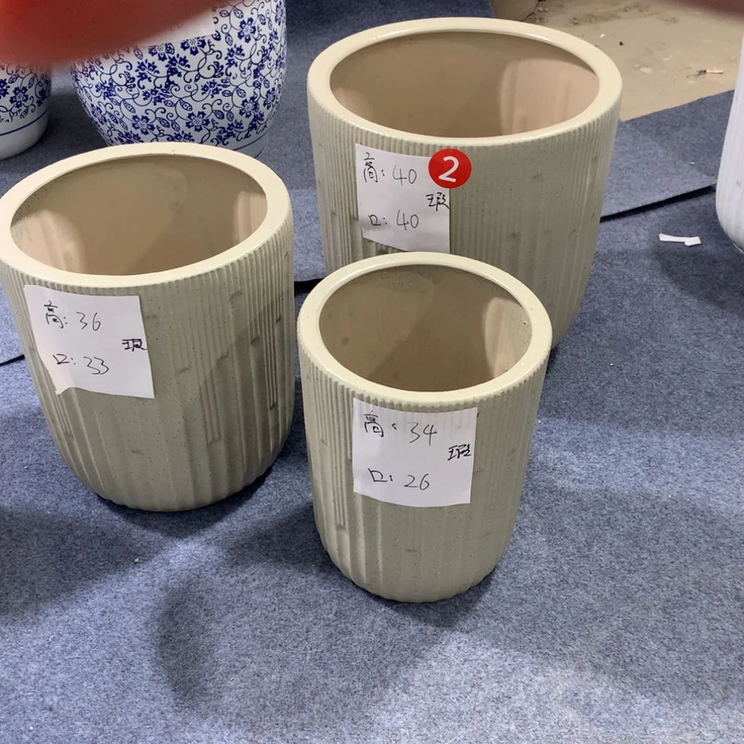 高温陶瓷花盆微瑕