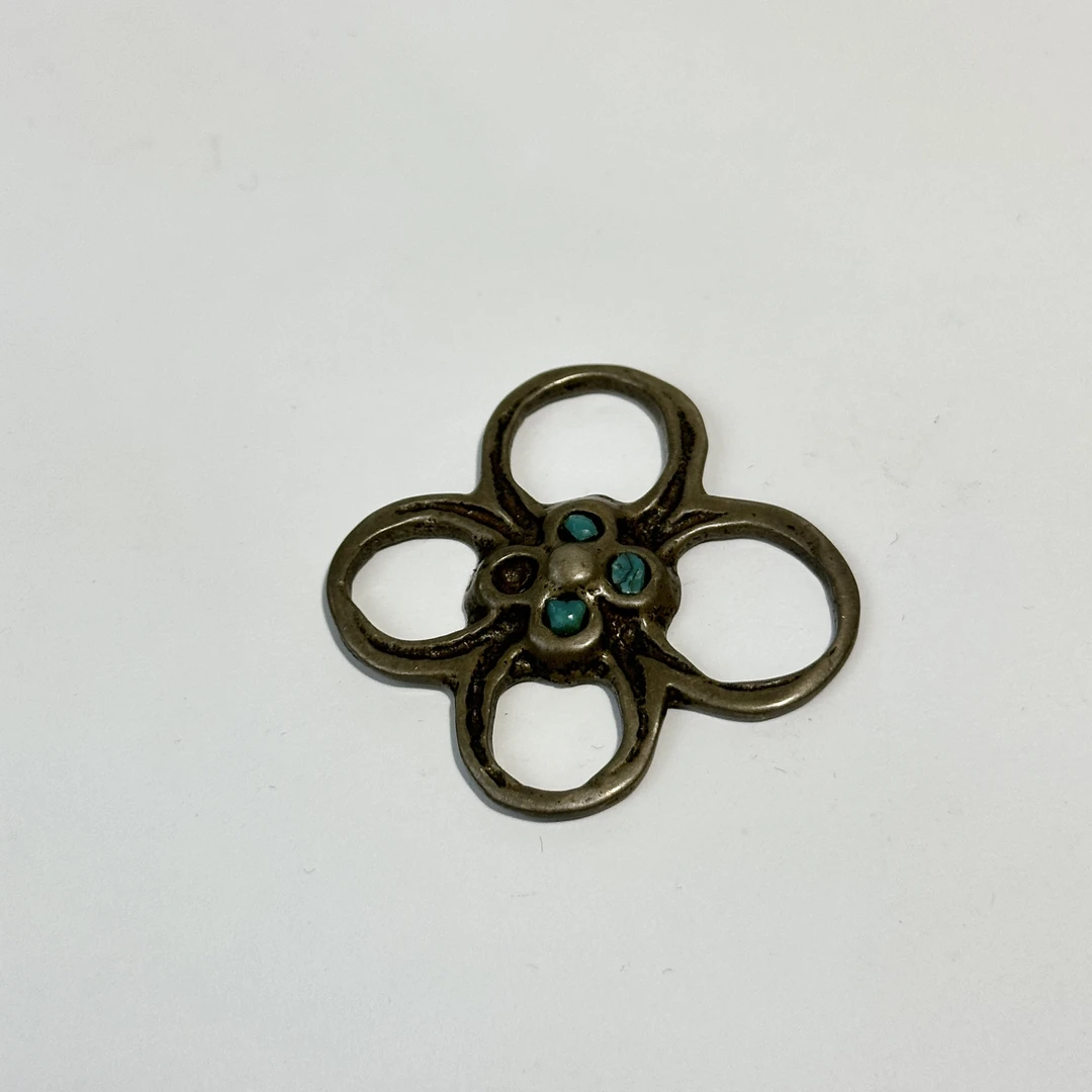 十字袈裟扣/托甲天铁/藏传文玩