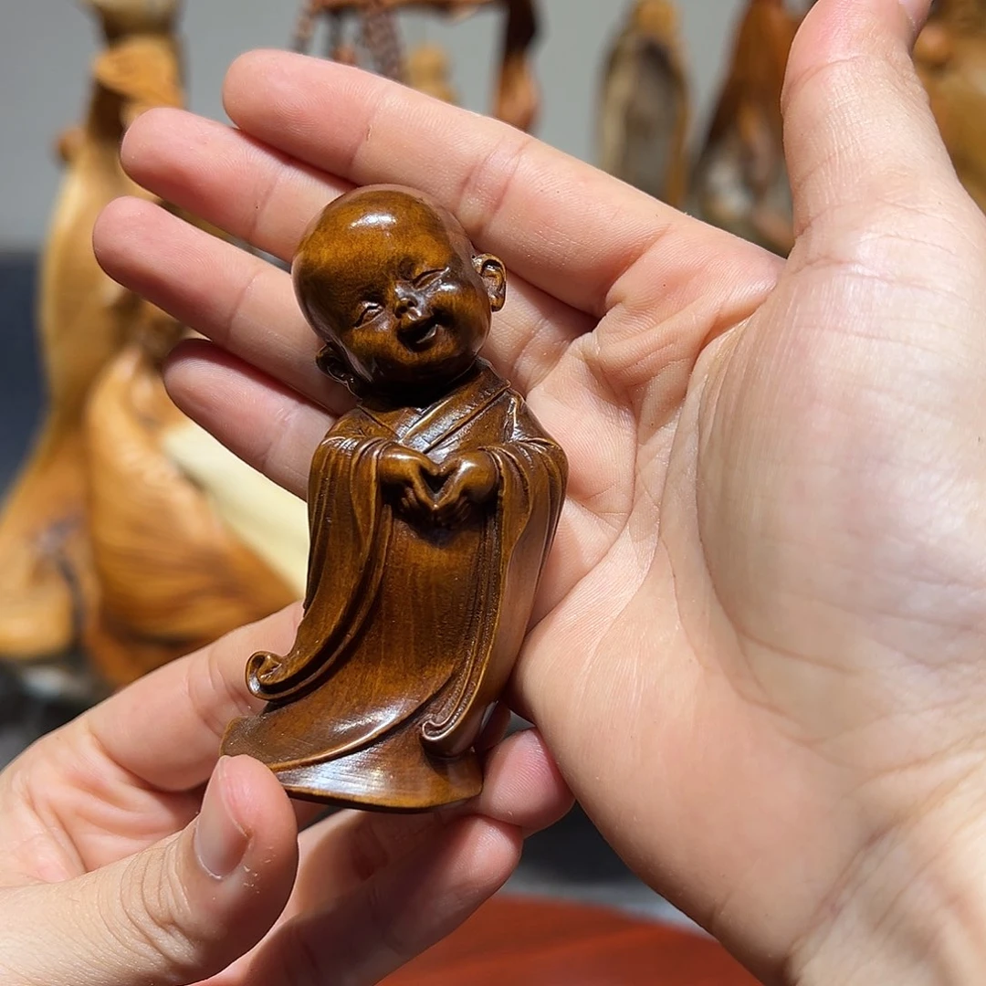 柏木小叶黄杨摆件