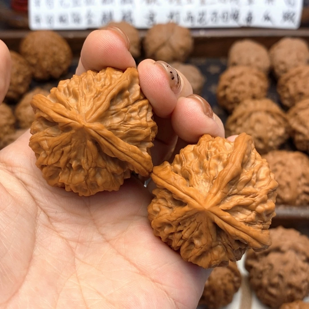 把件文玩核桃43尺全品玉玺丁