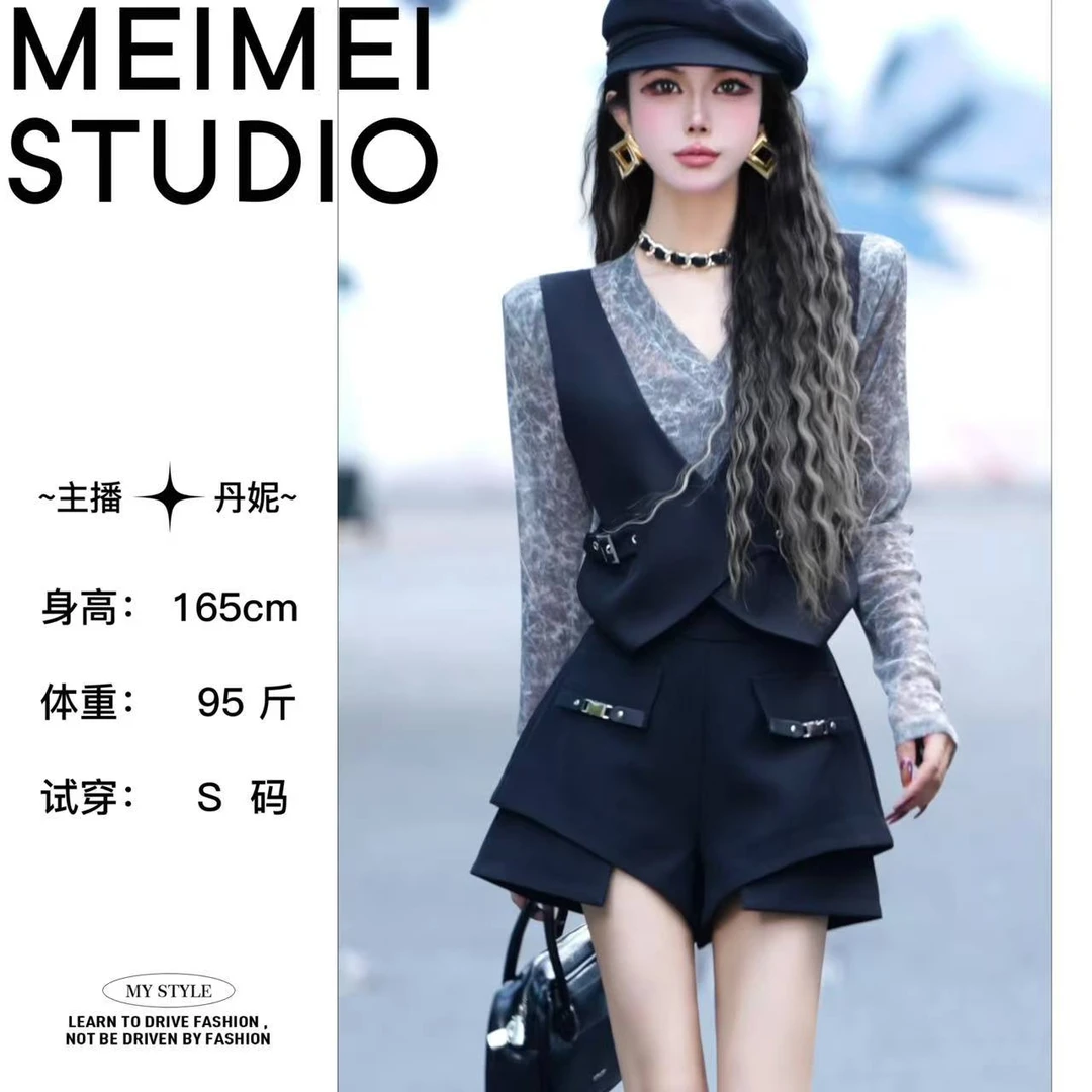 意模时尚气质百搭设计师款长袖上衣30970119-1