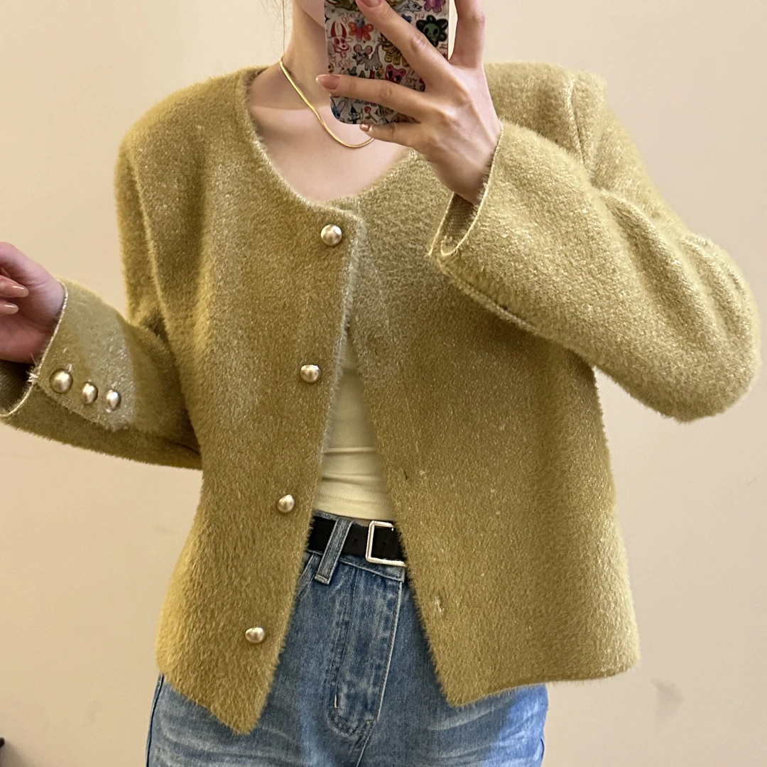 【521】秋冬时尚气质小香风女外套