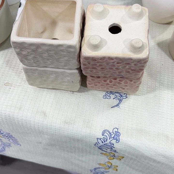微瑕陶瓷花盆满9.9发