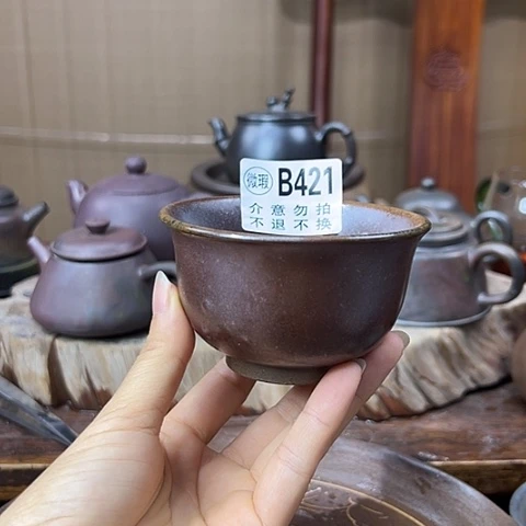 赵***国戬谷龙窑坭兴陶柴烧壶421