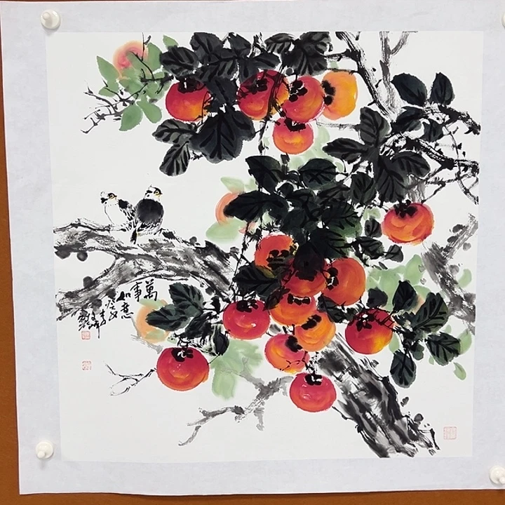 国画李文峰的画作
