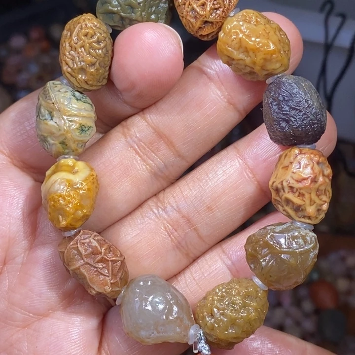 玛瑙/玉髓珠宝半成品未镶嵌