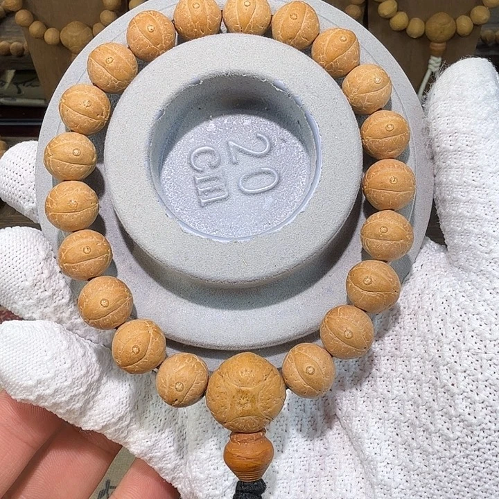 火***卿凤眼菩提手串玉华大萌眼13mm