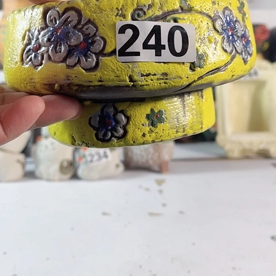 红陶多肉植物花盆