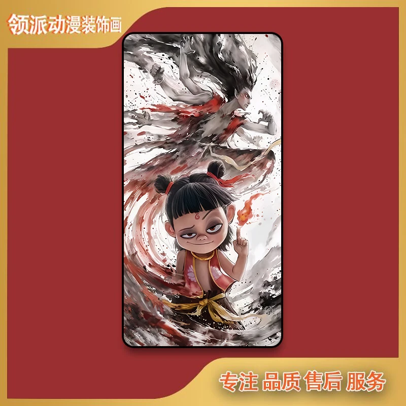 哪吒现代装饰画24*48