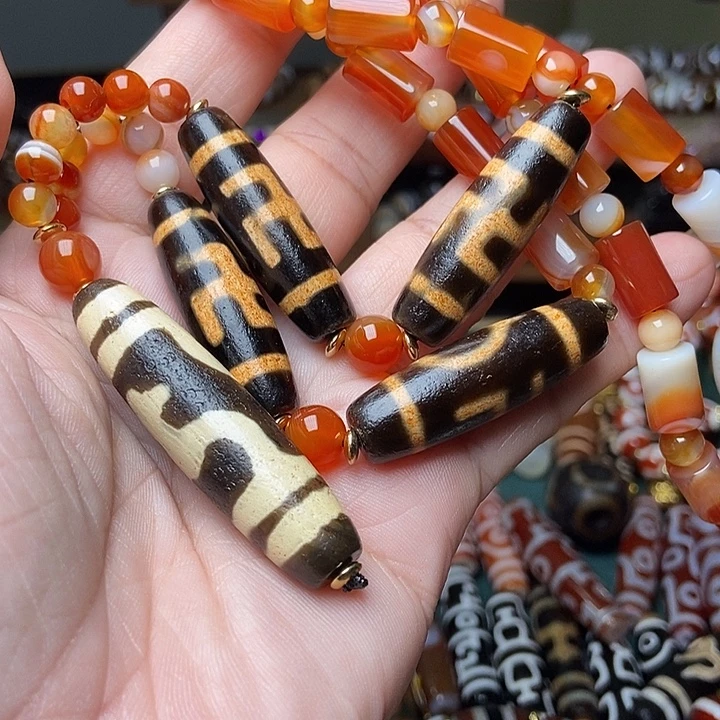 玛瑙/玉髓未镶嵌手链