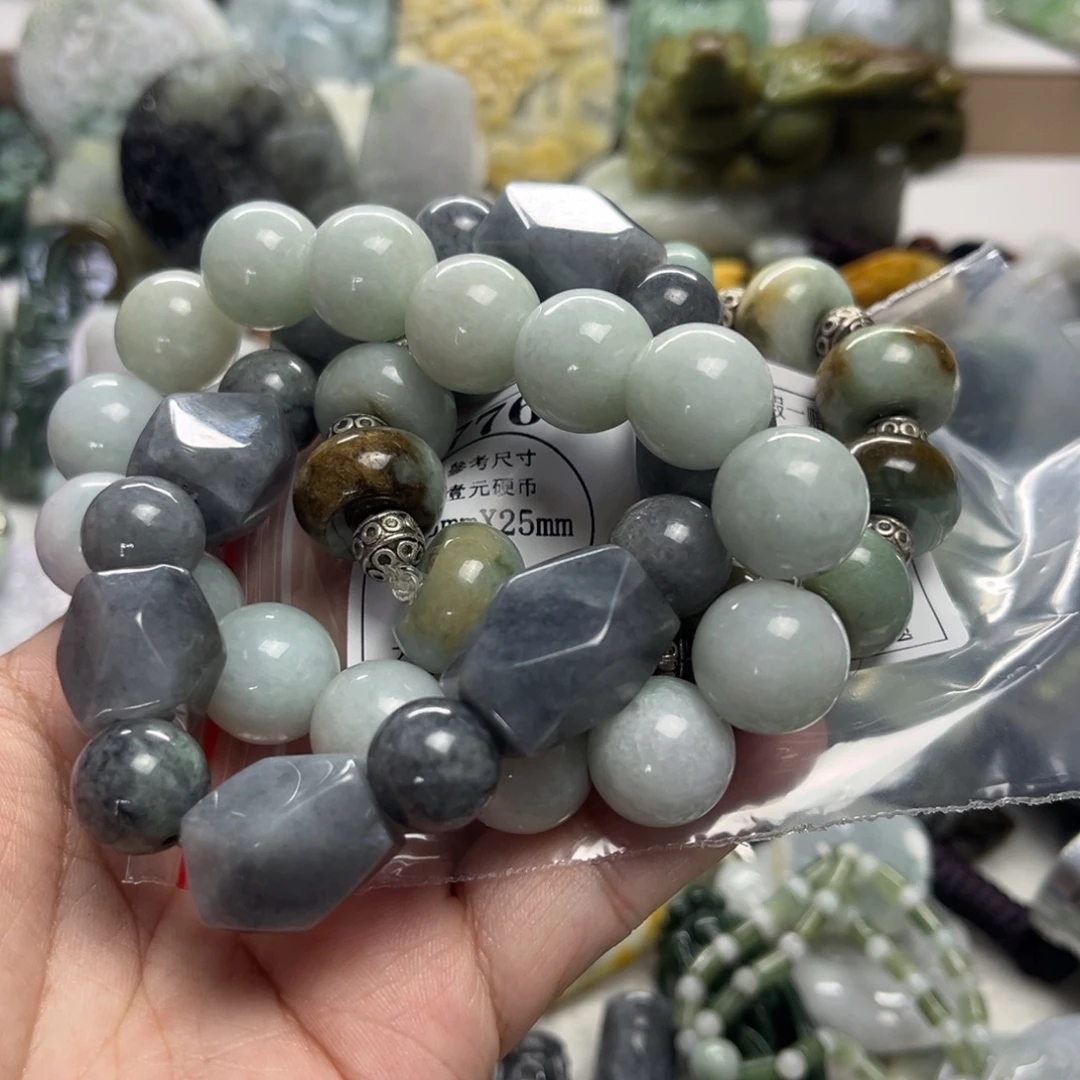 木***八颈饰未镶嵌翡翠6776