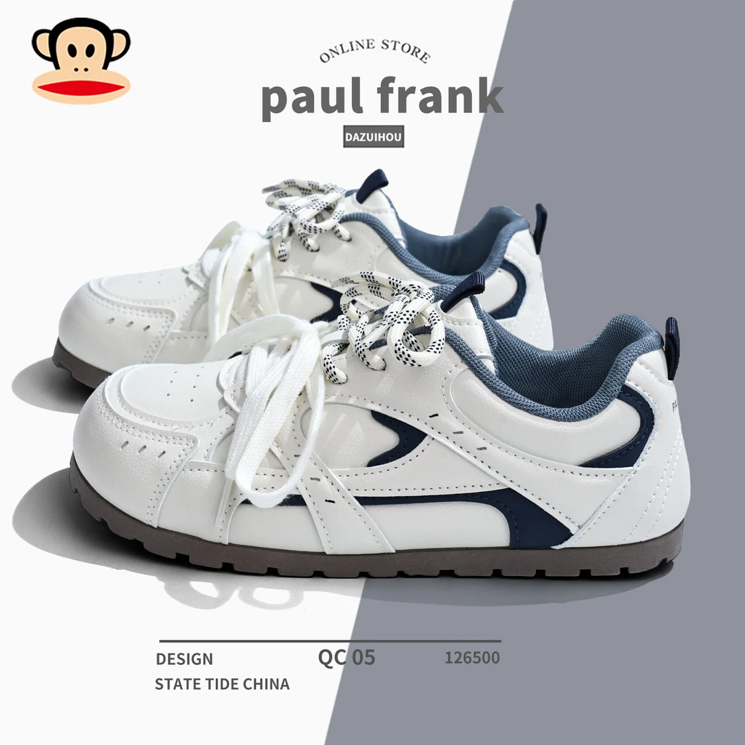 大嘴猴美式潮流秋季新款女鞋百搭学生超软薄款原创休闲轻便德训鞋