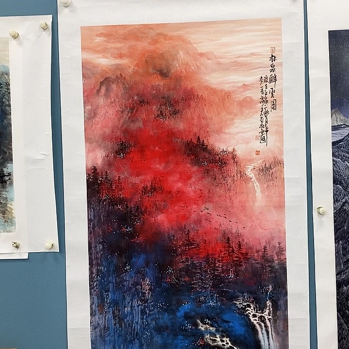 国画钟杏林，钟杏林