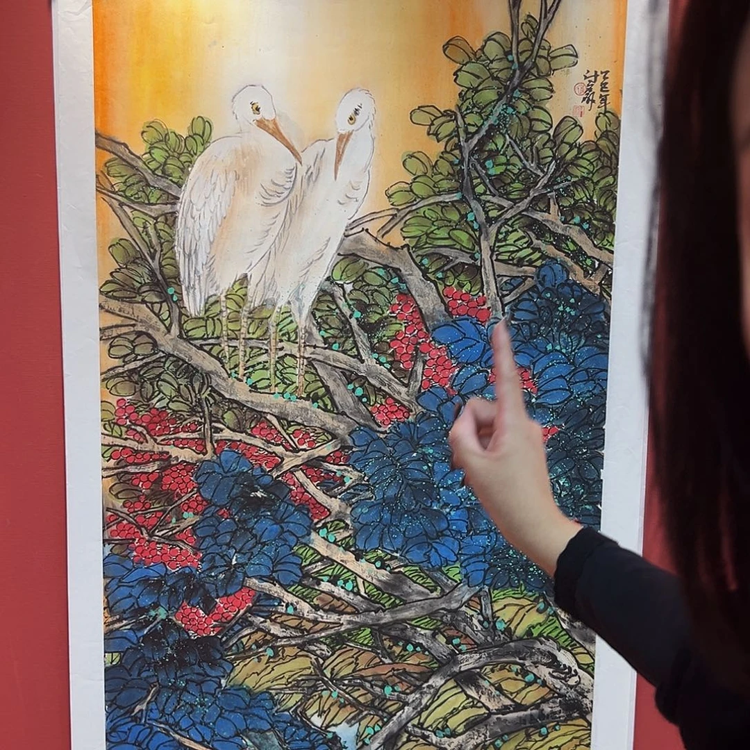 国画卢付垒国画作品