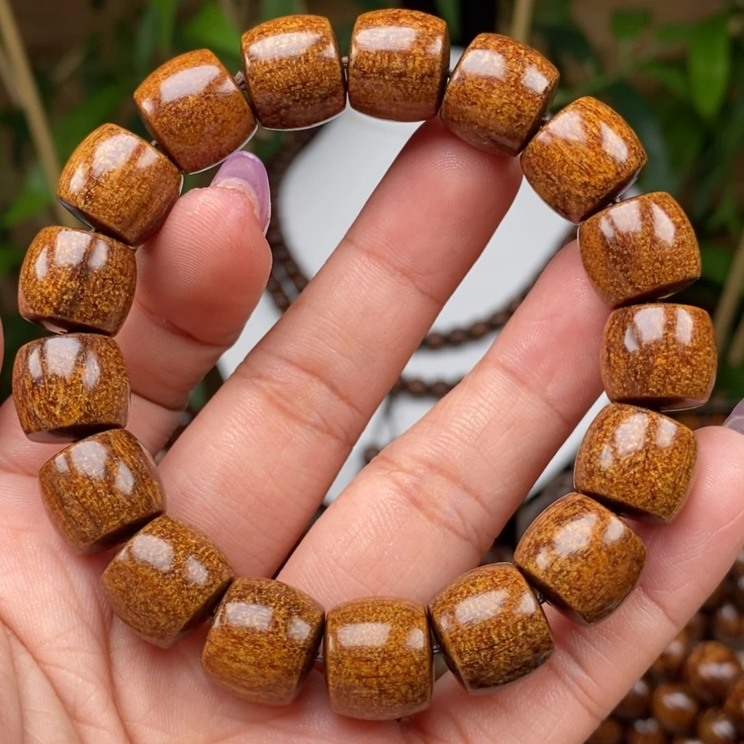 贡木手串/手链贡木1213黄金火焰龙