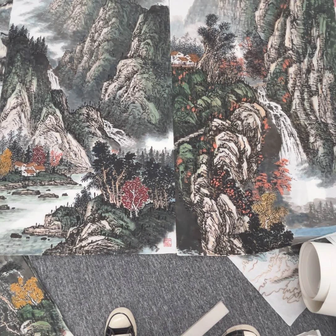 一***果国画我们的生活也2张