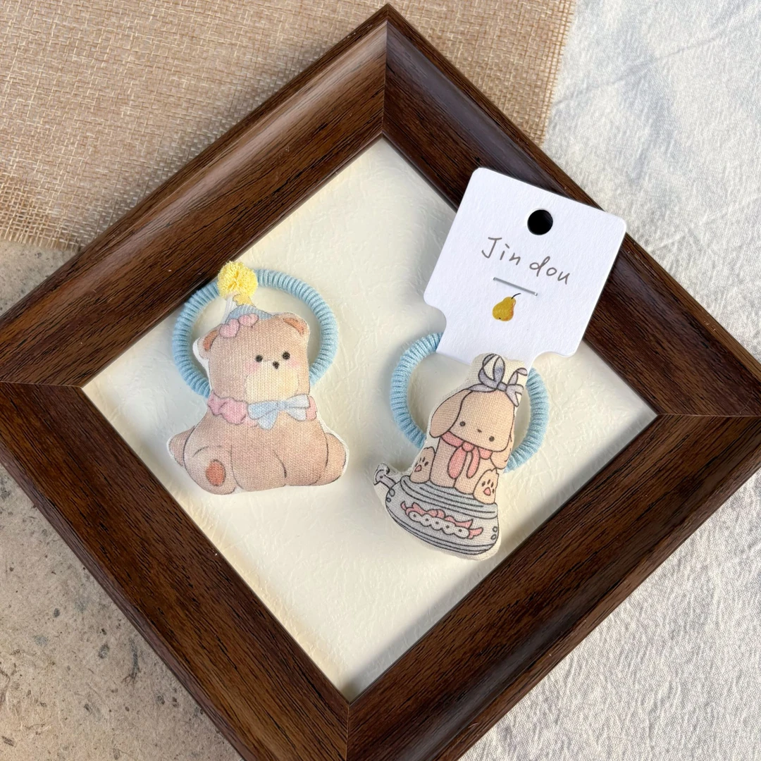 A029—“手作系列”卡通数码印花发圈