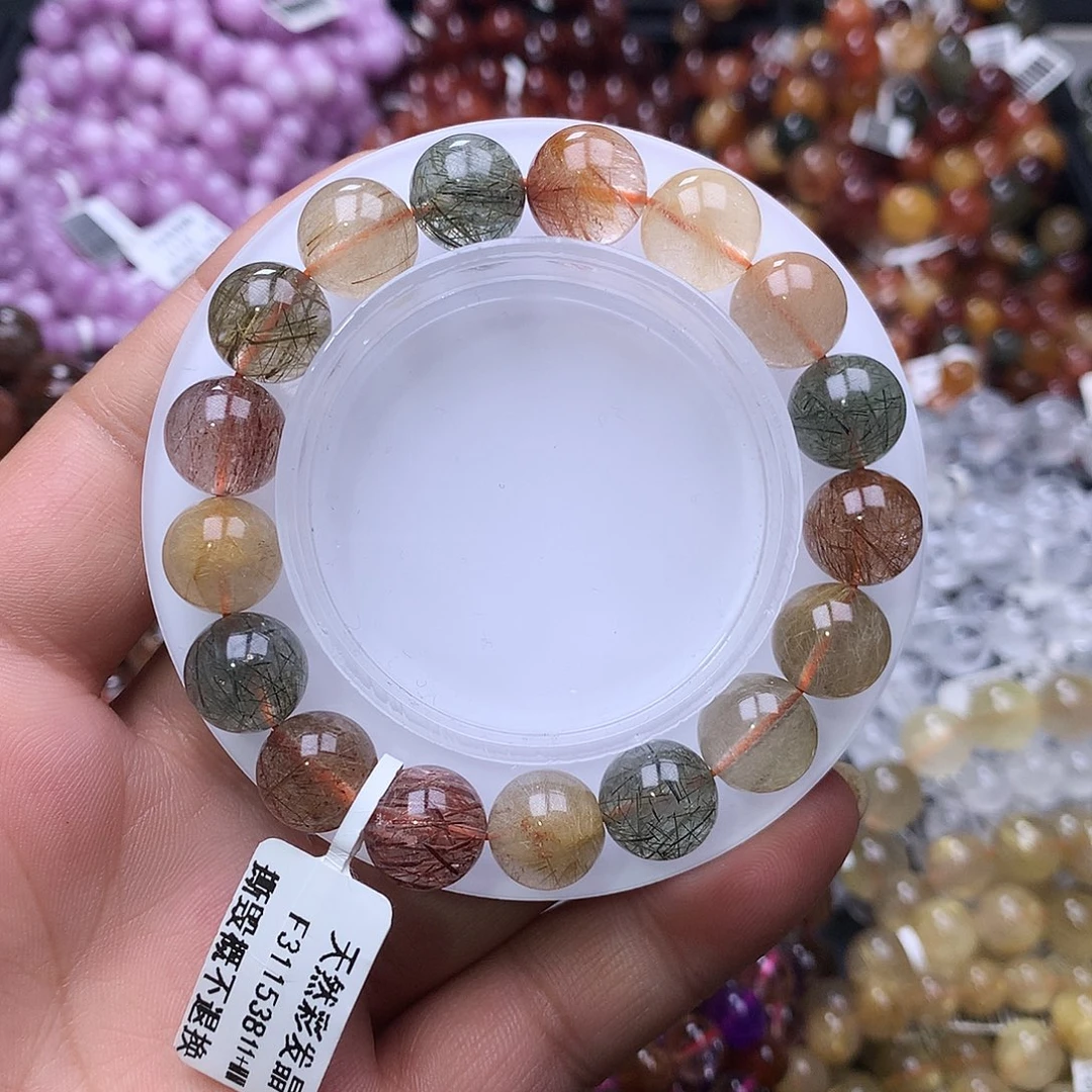 水晶未镶嵌手链，，