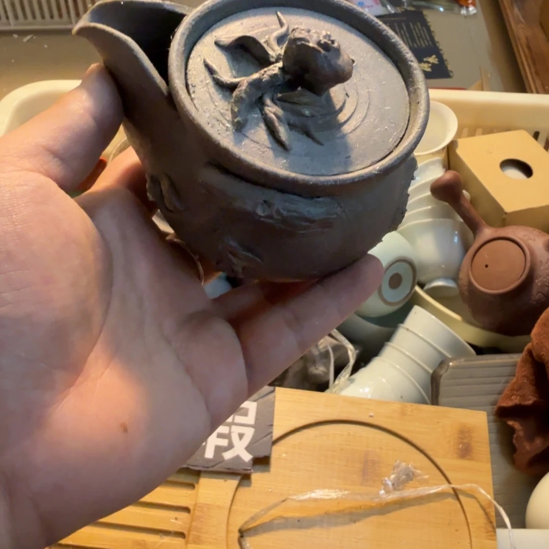 紫砂瑕疵茶具介意勿拍