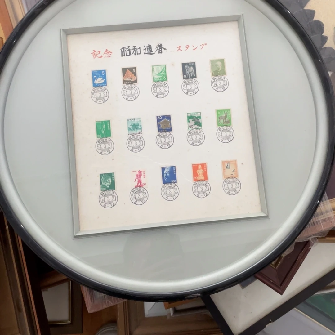 阿***里中古框画不退不换有瑕磕碰