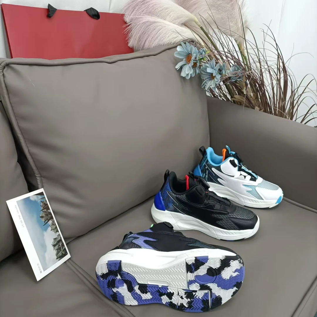 B17 38556儿童春秋新款时尚休闲双网运动鞋