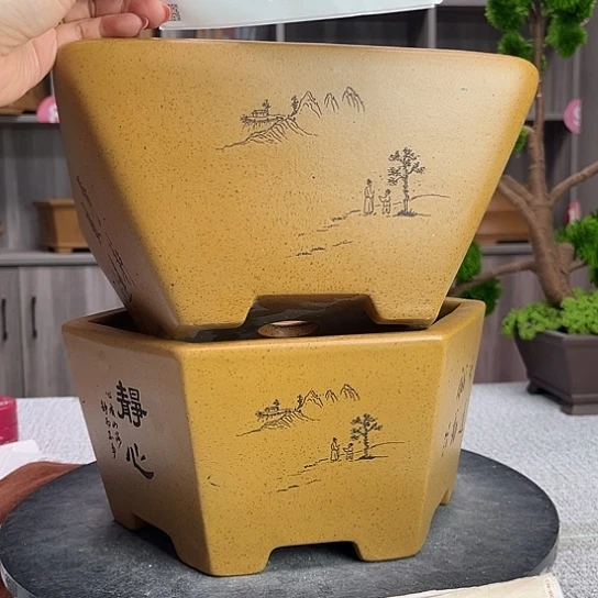 紫砂花盆紫砂第一