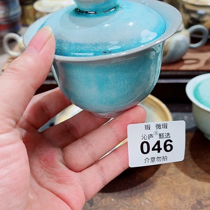 沁庐柴窑古法柴烧全手工茶具