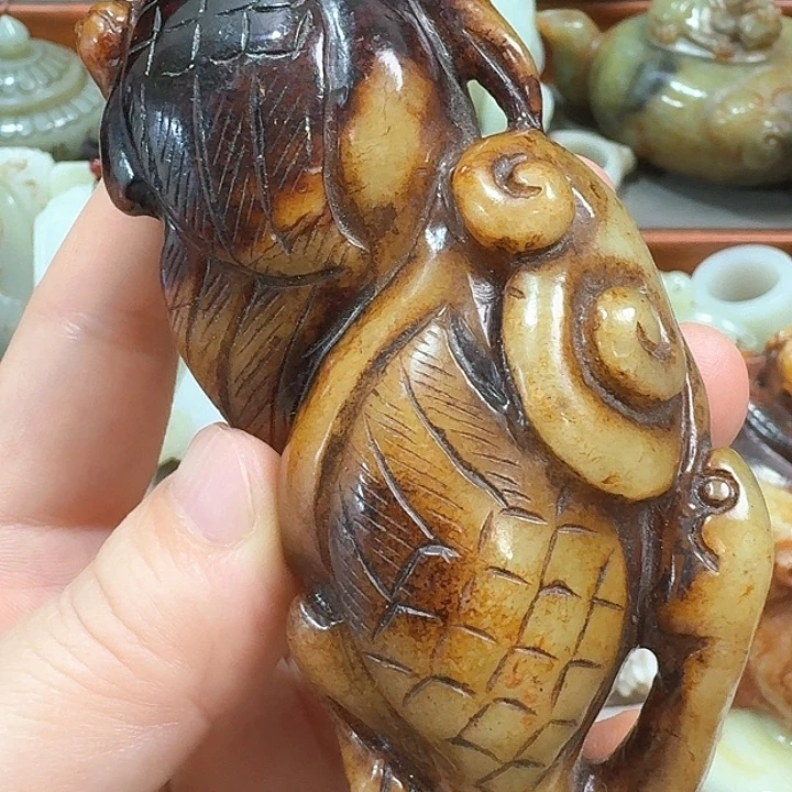 和田玉未镶嵌摆件用****4