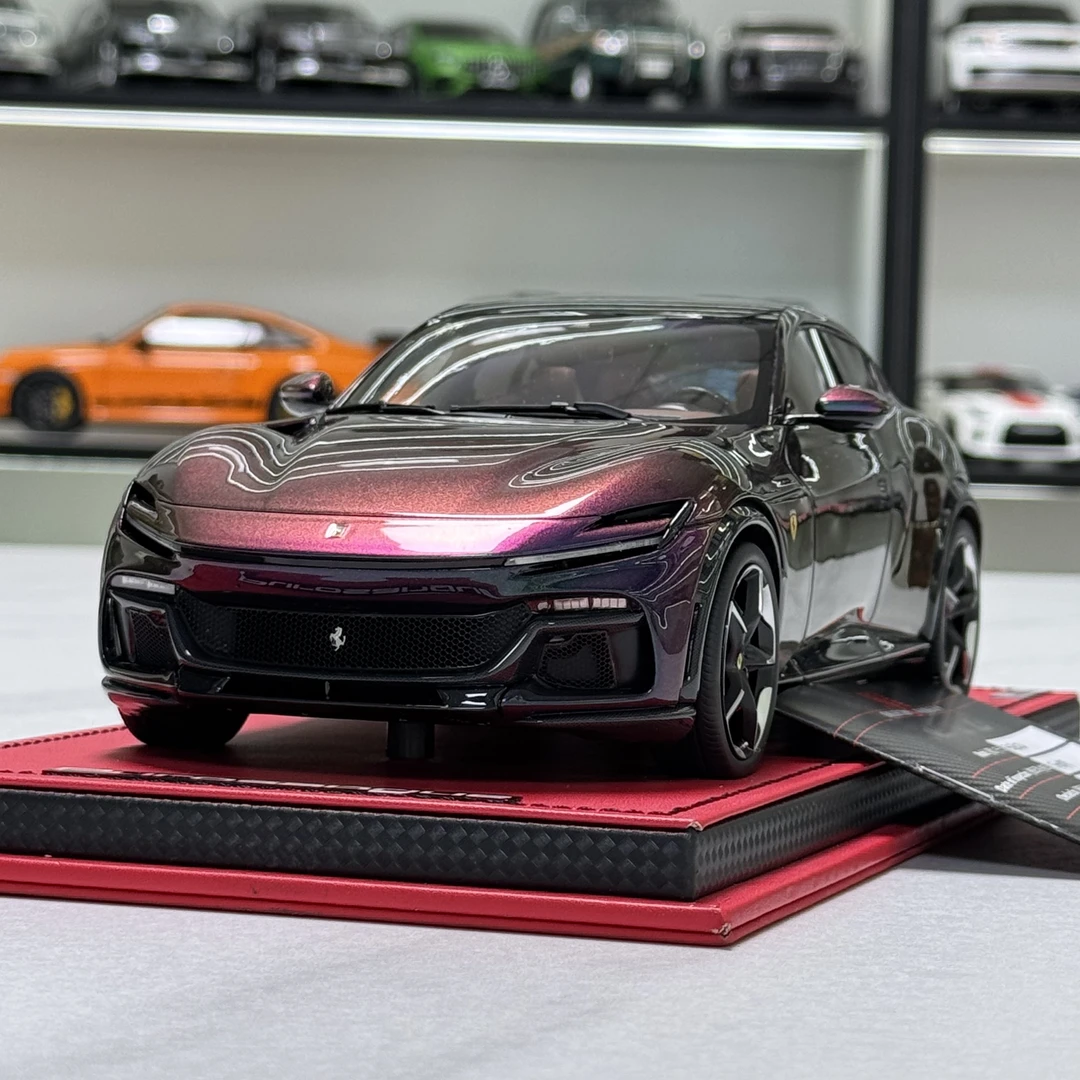 MR 1：18 法拉利 Purosangue FUV 限量版  变色龙树脂汽车模型
