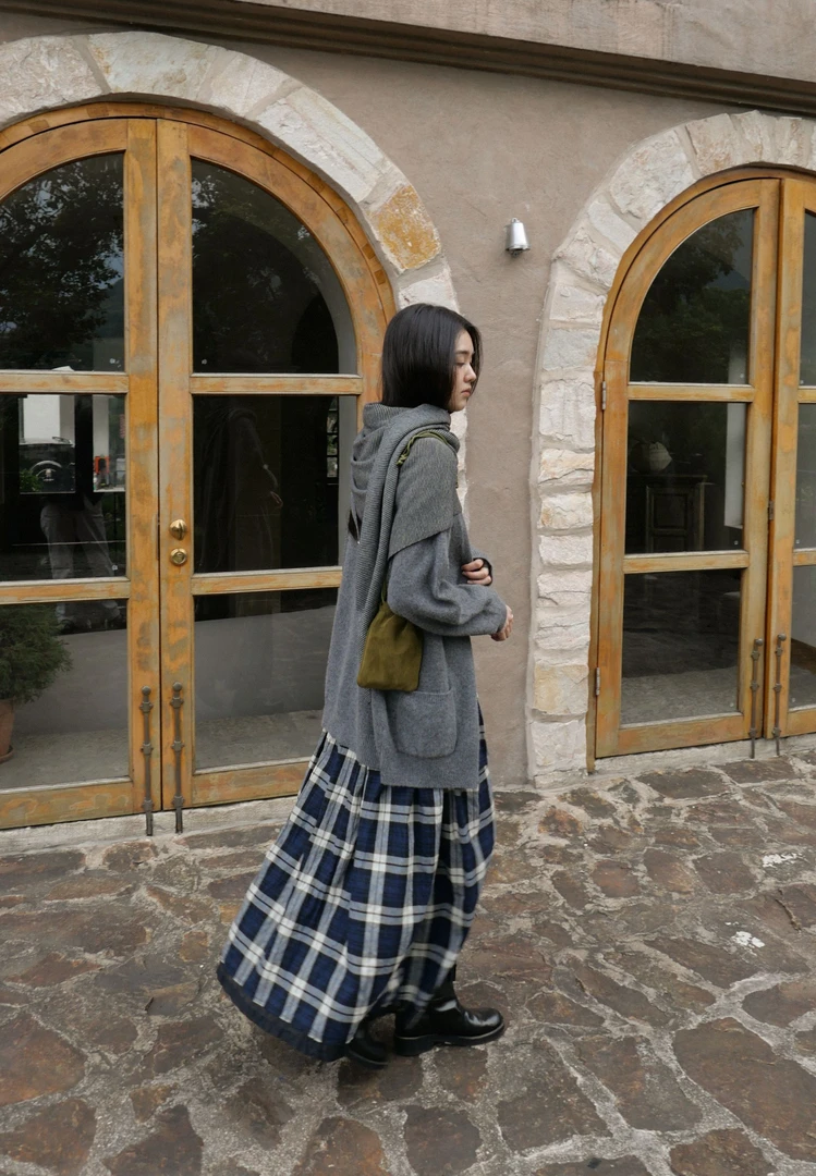 【素简】智性美人极简百搭氛围感围巾 慵懒随性蓬松柔软披肩潮01892